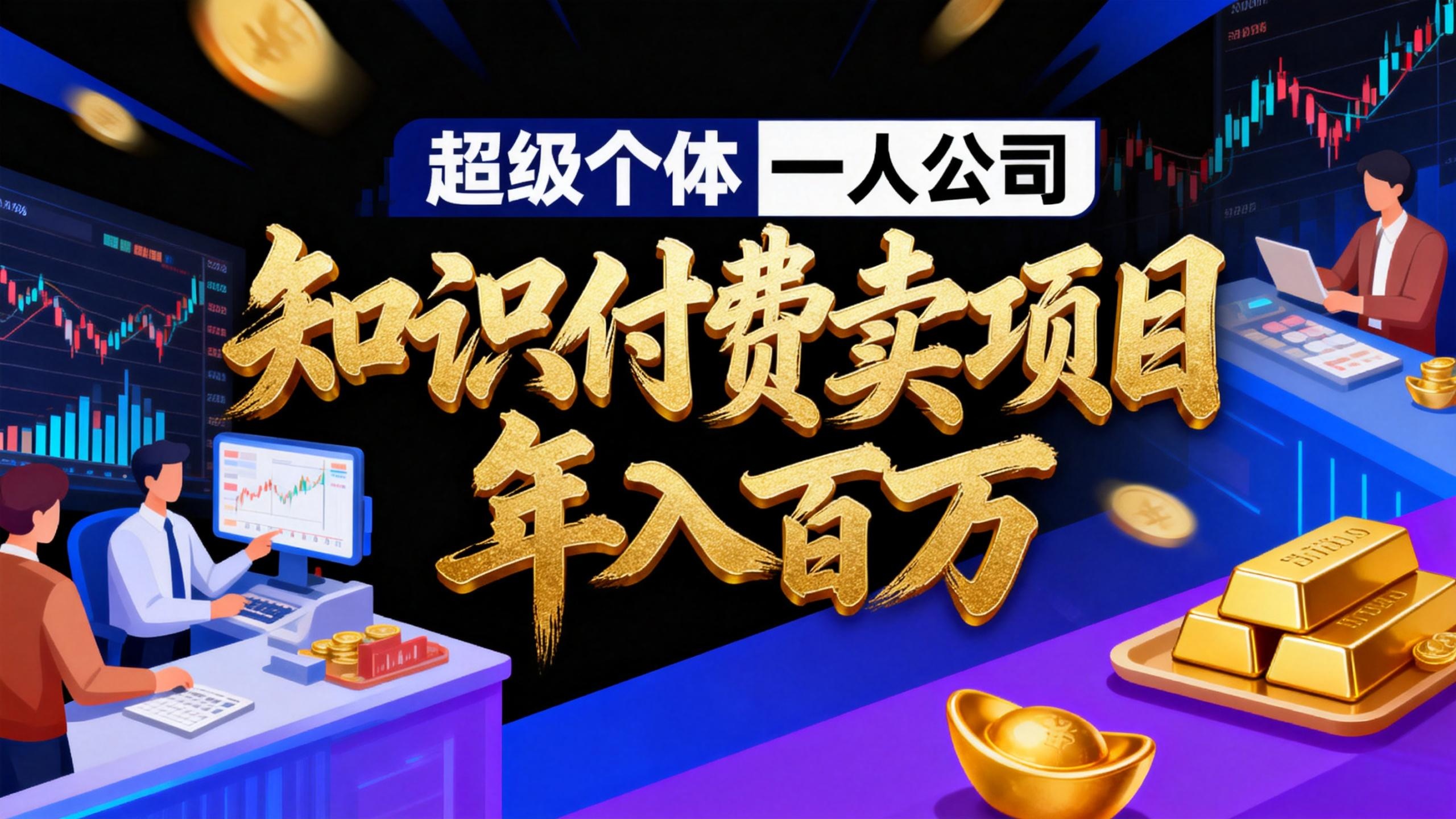 2026年“超级个体一人公司”私域卖项目年入百万,个人IP-精准引流-项目包装-转化成交-副业网