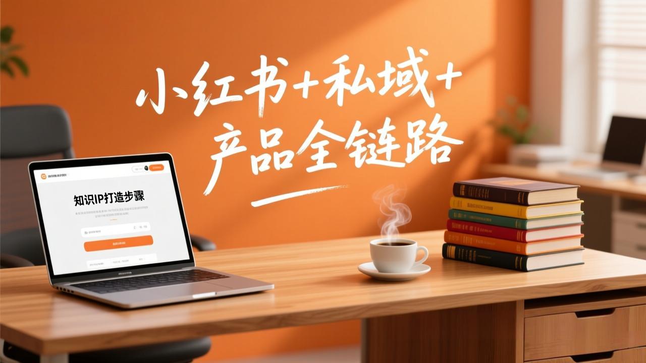 个人IP系统变现课2026，小红书+私域+产品全链路，手把手教你打造年入百万的知识IP-副业网