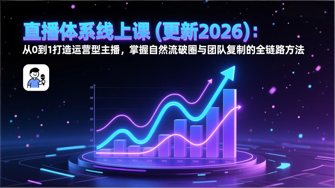 直播体系线上课(更新2月-副业网