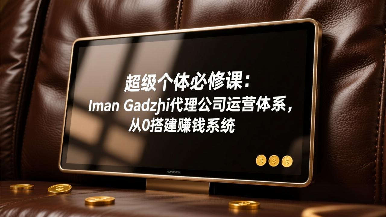 超级个体必修课:Iman Gadzhi代理公司运营体系,从0搭建赚钱系统-副业网