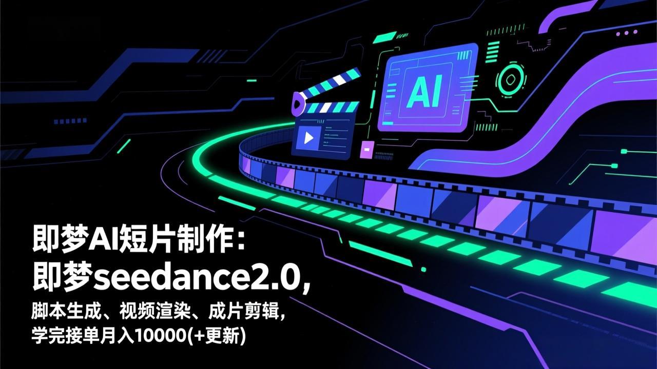 即梦AI 短片制作(更新-副业网