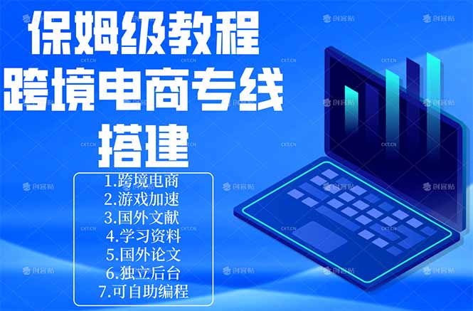 保姆级教程：手把手教你搭建跨境电商专线-副业网