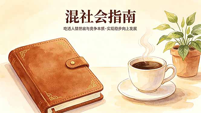 付费文章：混社会指南，吃透人情世故与竞争本质，实现稳步向上发展-副业网