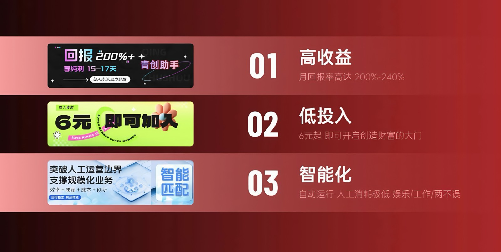 图片[2]-青创助手0门槛副业！每天手机挂机4小时日赚300+！无套路！-副业网