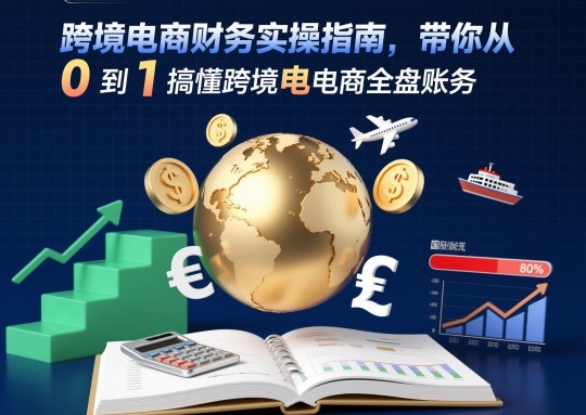 跨境电商财务实操指南,带你从0到1搞懂跨境电商全盘账务-副业网