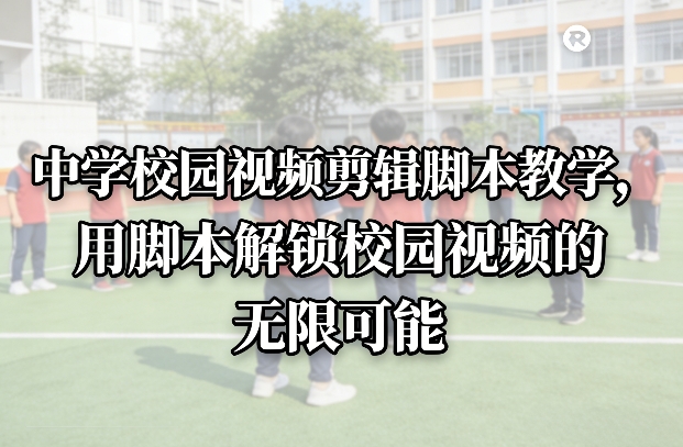 中学校园视频剪辑脚本教学,用脚本解锁校园视频的无限可能-副业网