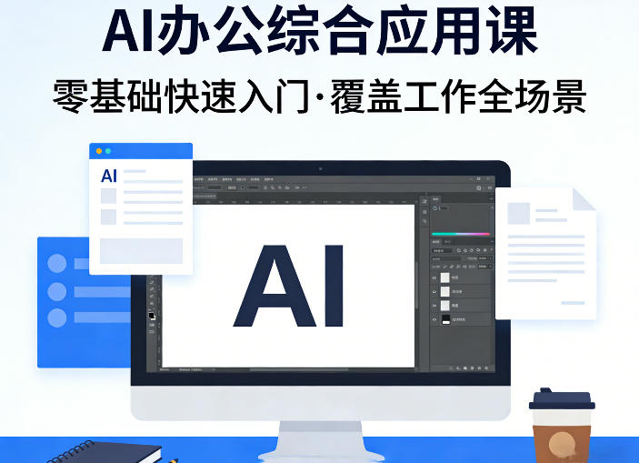 AI办公综合应用课,零基础快速入门,覆盖了工作中各种应用场景-副业网