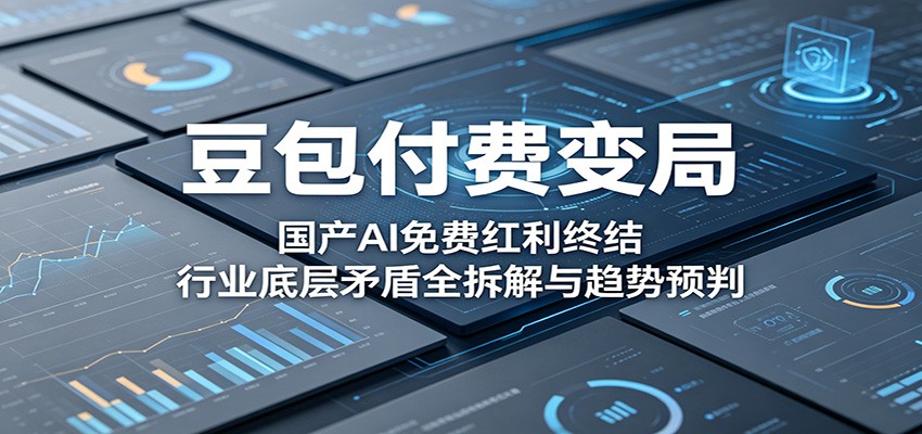 豆包付费变局：国产AI免费红利终结，行业底层矛盾全拆解与趋势预判-副业网