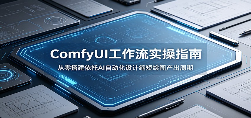 ComfyUI 工作流实操指南:从零搭建依托AI自动化设计缩短绘图产出周期-副业网