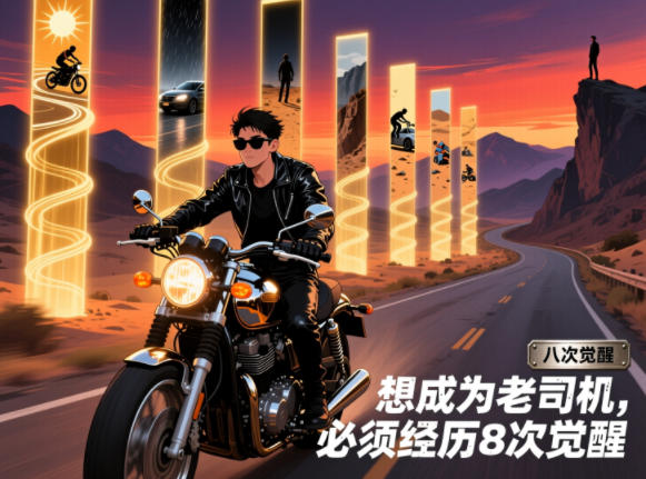 付费文章：想成为老司机，必须经历8次觉醒-副业网