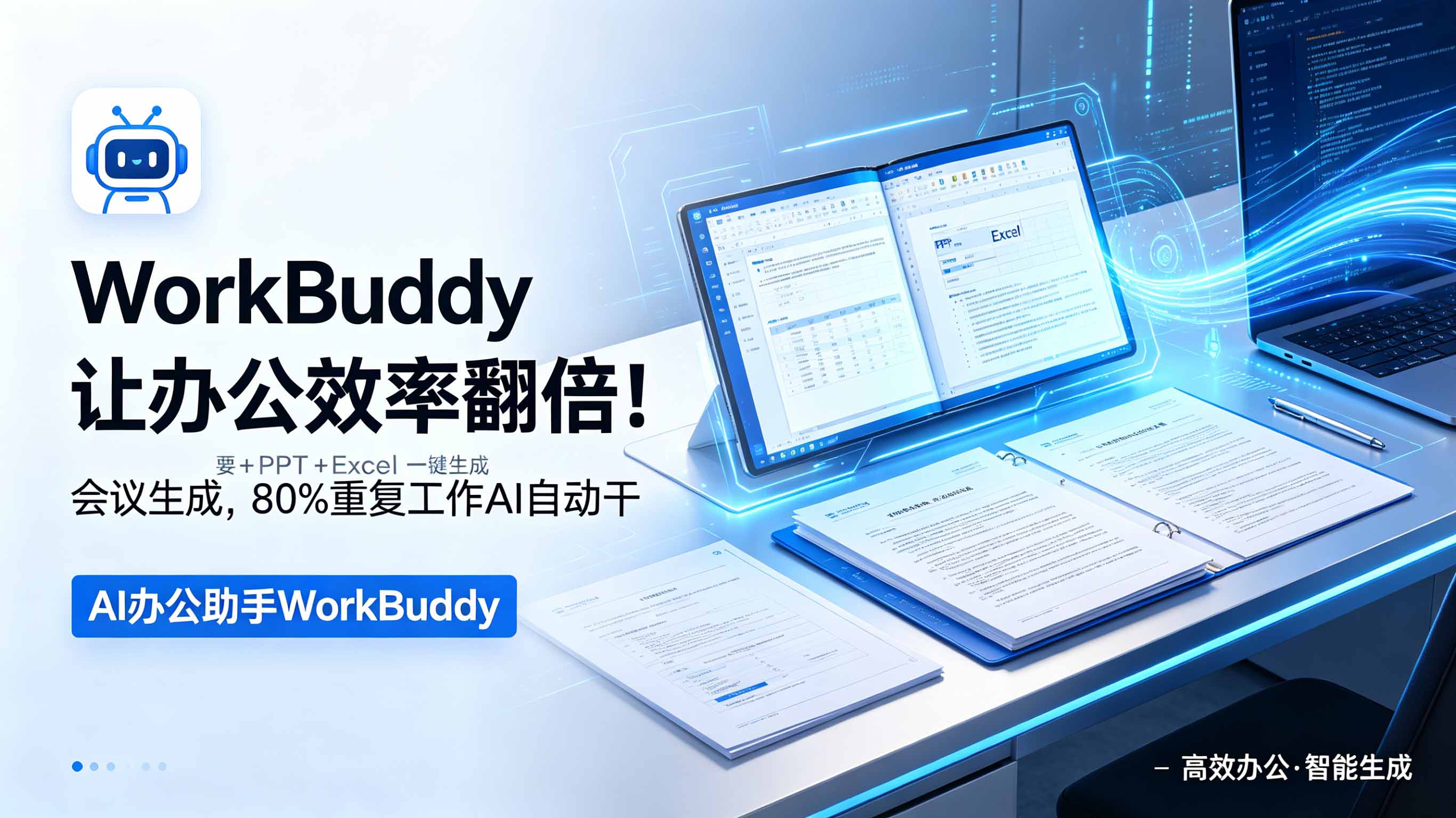图片[1]-WorkBuddy让办公效率翻倍！会议纪要+PPT+Excel一键生成，80%重复工作AI自动干-副业网