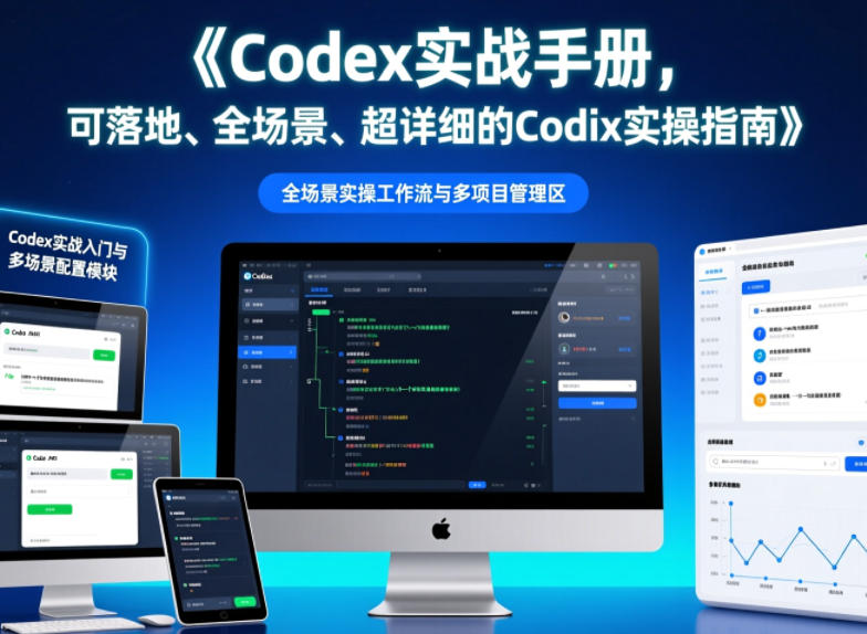 Codex实战手册，可落地、全场景、超详细的Codex实操指南-副业网