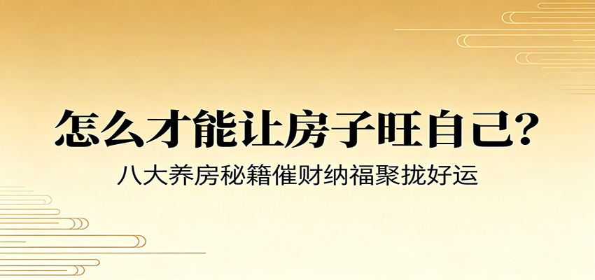 付费文章《怎么才能让房子旺自己?》八大养房秘籍催财纳福聚拢好运-副业网