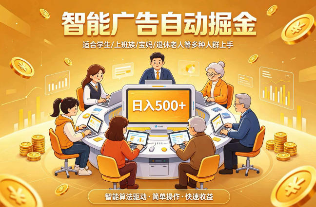 2026年最好做的项目:自动掘金项目,小白轻易上手,单日轻松收入500+【揭秘】-副业网