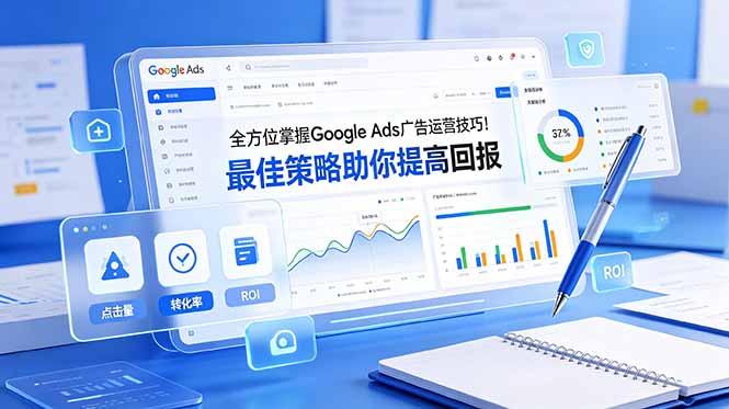 全方位掌握 Google Ads 广告运营技巧！最佳策略助你提高回报【原创双语字幕】-副业网