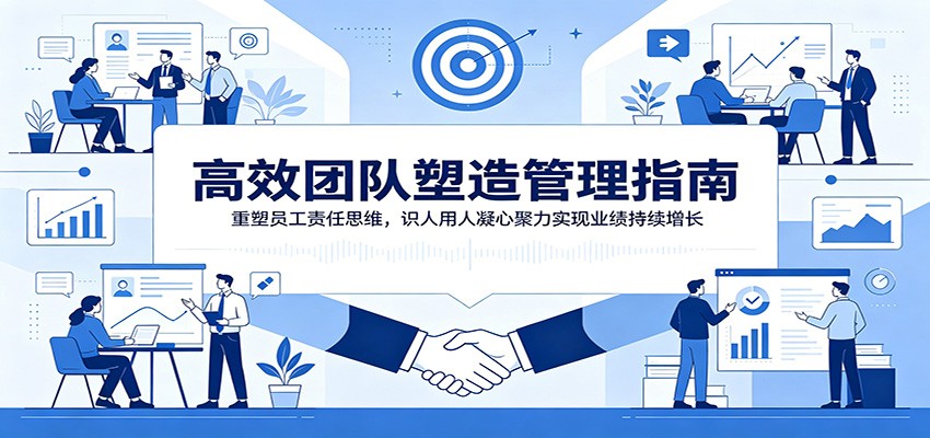 高效团队塑造管理指南：重塑员工责任思维，识人用人凝心聚力实现业绩持续增长-副业网