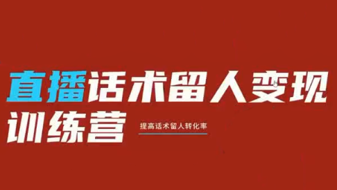 纹汐·直播话术留人变现训练营-副业网