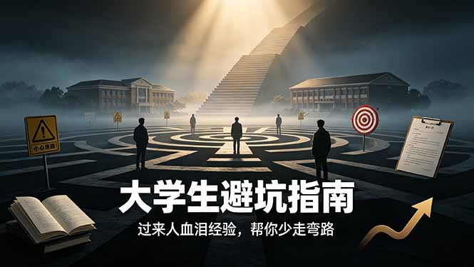 付费文章:大学生避坑指南 ,过来人血泪经验,帮你少走弯路-副业网
