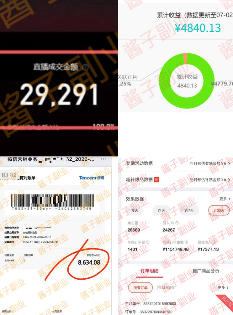 图片[2]-985十年互联网老兵亲测：2026年多个真实落地副业项目，手把手带你搭建被动收入管道(淘宝无人直播、TK拉新、代运营、CSGO……)【揭秘】-副业网