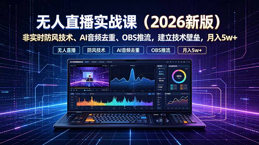 图片[2]-无人直播实战课(更新7月-副业网