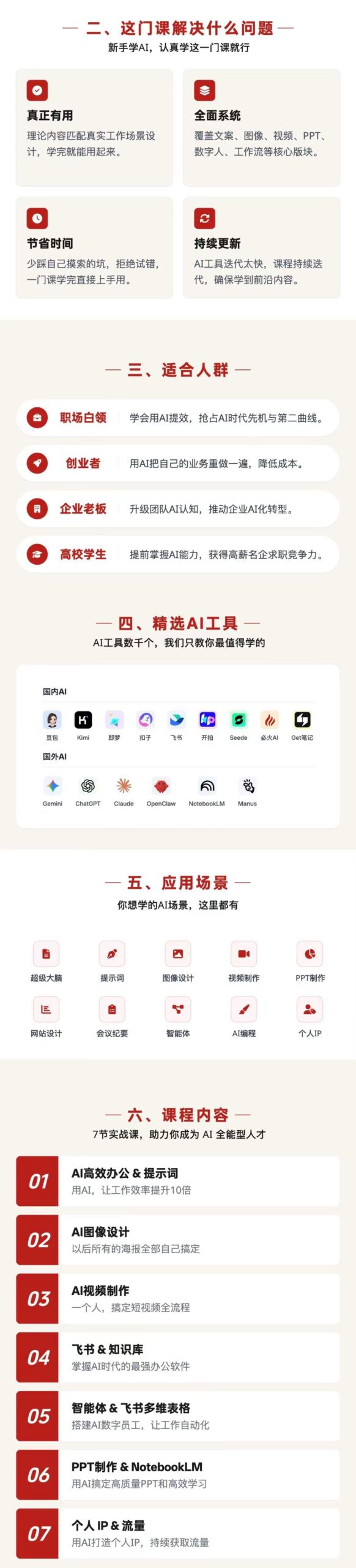 图片[2]-AI全能人才训练营：2周掌握文案×图像×视频×PPT×数字人×工作流，超越80%的人-副业网