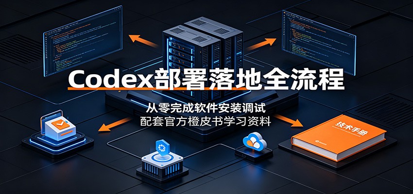 Codex部署落地全流程：从零完成软件安装调试，配套官方橙皮书学习资料-副业网