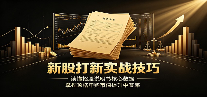 新股打新实战技巧:读懂招股说明书核心数据,拿捏顶格申购市值提升中签率-副业网