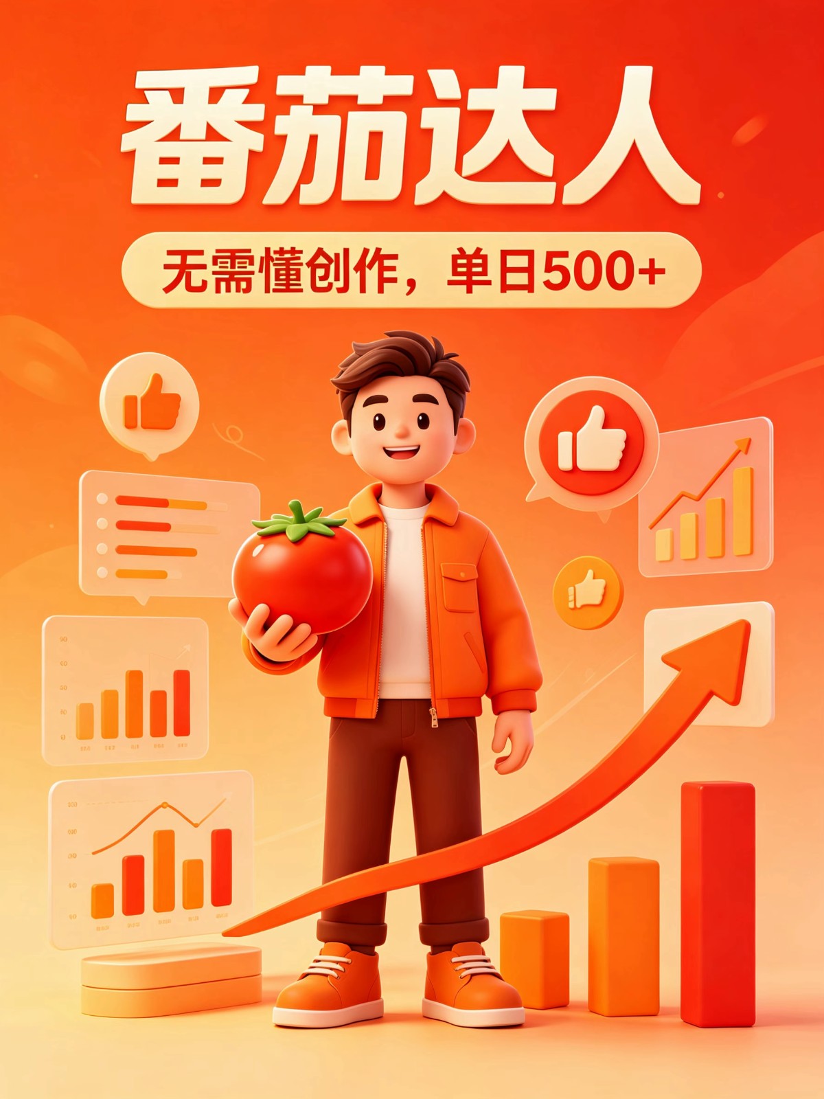 番茄小说达人全自动变现，普通人轻松日入500+-副业网