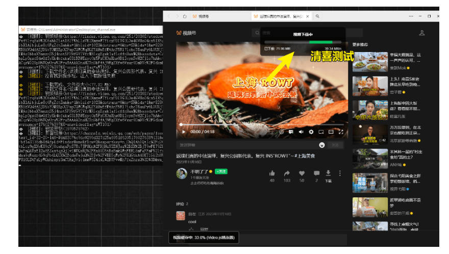 图片[3]-Github热门工具，视频号下载神器又来了！一键注入下载按钮，轻松下载，使用便捷wx_channel-副业网