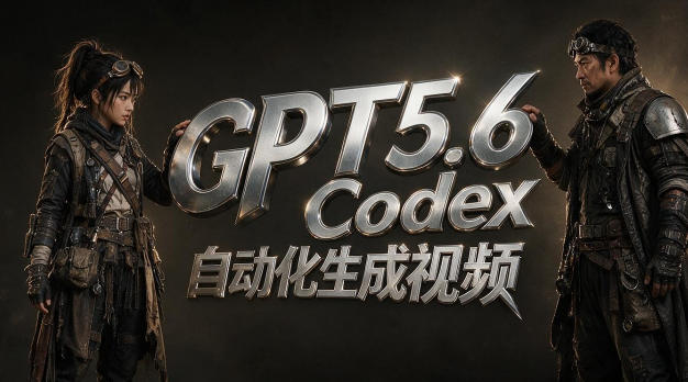 GPT5.6+Codex自动化生成视频全流程实战，从提示词设计、角色设定、封面海报，到视频生成思路与自动化工作流-副业网