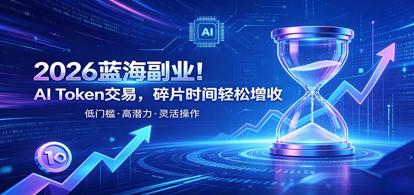 AI Token算力赛道!普通人可入局的数字副业,零门槛快速起步-副业网