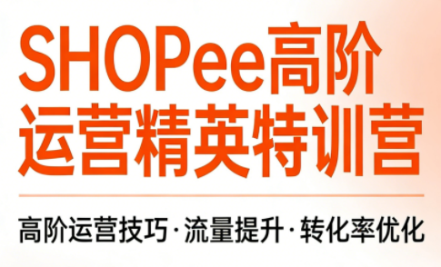 梦凡老师·Shopee虾皮高阶运营课程(更新)-副业网