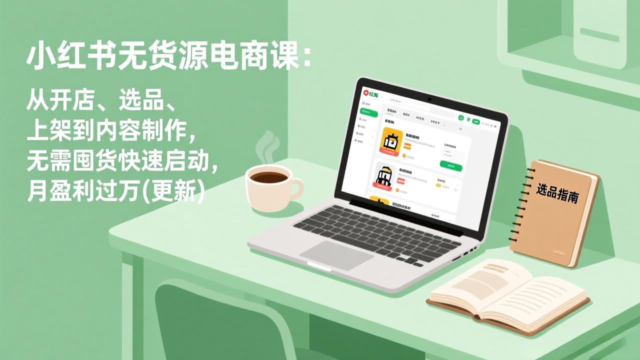 小红书无货源电商课(7月更新-副业网