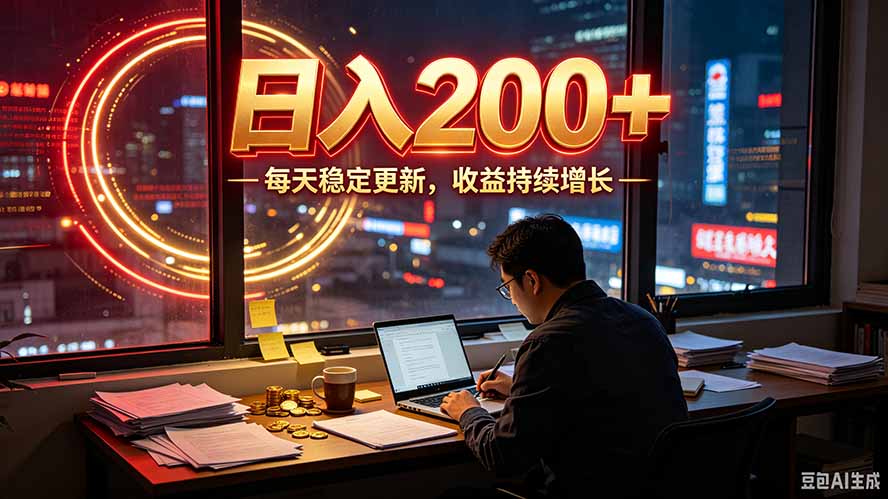 番茄达人变现新玩法,全自动运行 每日300+-副业网