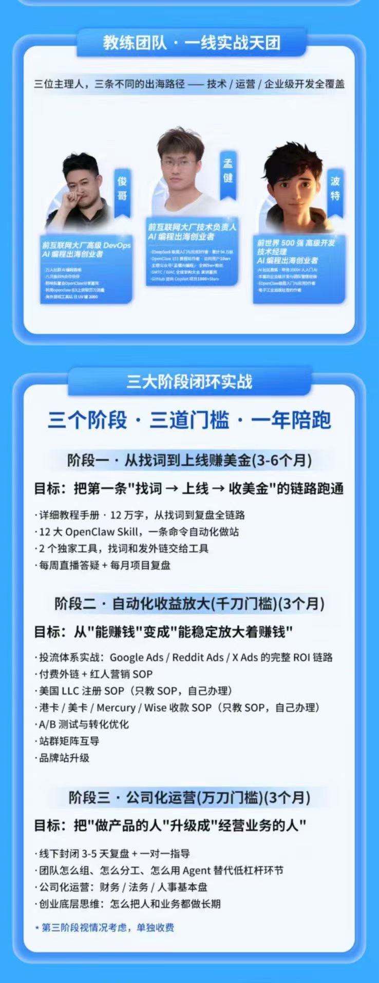 图片[4]-AI编程领航计划｜海外独立站实战｜多Agent一键建站｜站点开发测试｜冷启动引流｜数据复盘｜出海变现完整教程-副业网