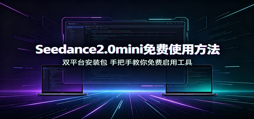 Seedance2.0mini免费使用方法:双平台安装包,手把手教你免费启用工具-副业网