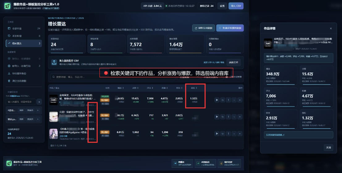 图片[2]-抖音爆款数据监控工具_海外网盘拉新渠道-副业网