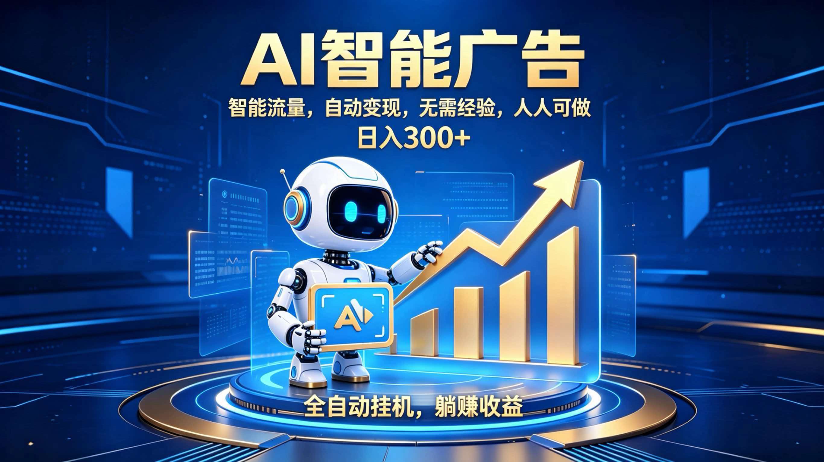 图片[1]-轻资产新赛道，全自动AI广告，打造持续收益-副业网