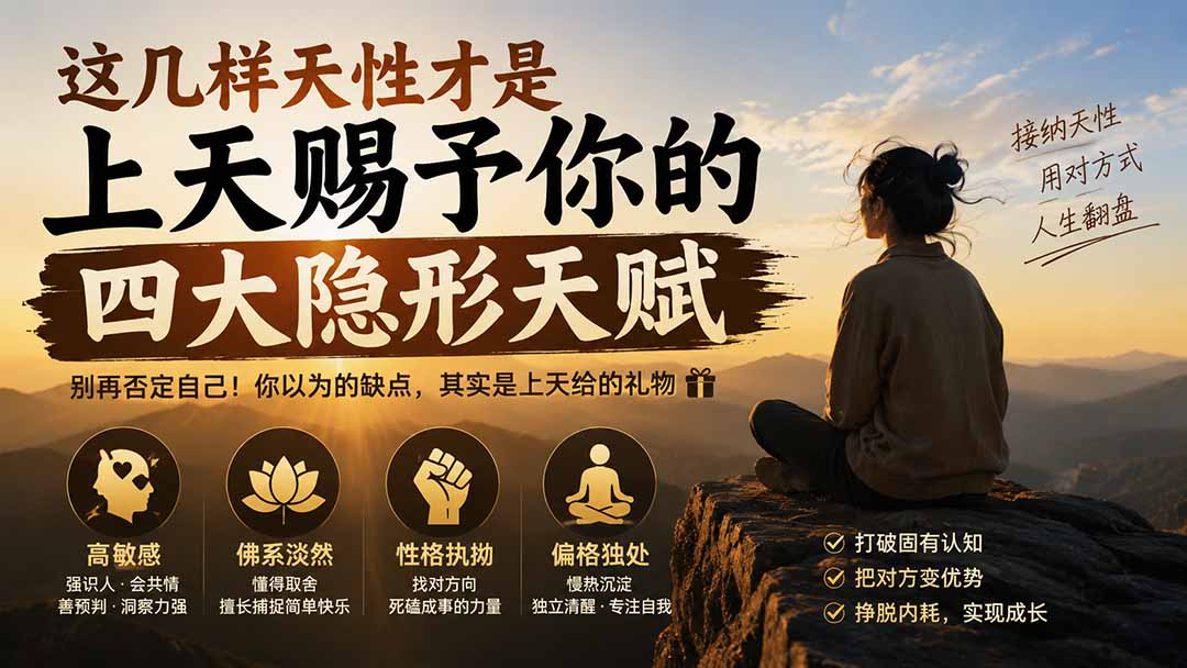 图片[2]-付费文章：这几样天性才是上天赐予你的四大隐形天赋-副业网