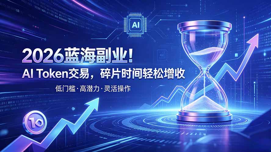 AI Token算力赛道!普通人可入局的数字副业-副业网