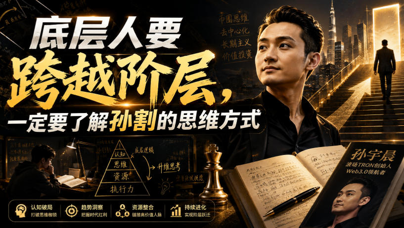 付费文章:底层人要跨越阶层,一定要了解孙割的思维方式-副业网