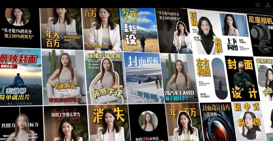 图片[2]-【剪映模板】100款剪映高级感万能行业短视频封面字幕排版预设视频花字剪辑模版-副业网