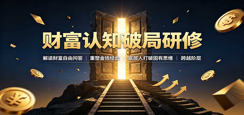 财富认知破局研修:解读”孙割”,重塑金钱观念,底层人打破固有思维跨越阶层-副业网