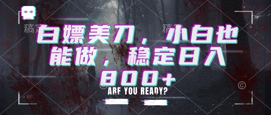 白嫖美刀,小白也能做,稳定日入800+-副业网