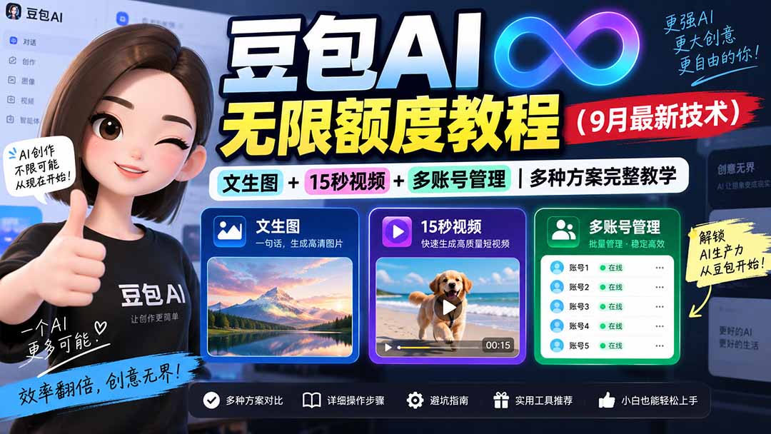 图片[2]-豆包AI无限额度教程(9月最新技术-副业网