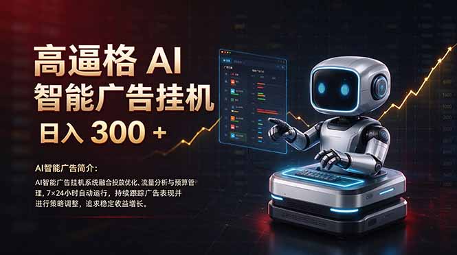 普通人的 AI 副业机会,日入300+新手小白也能起步,-副业网