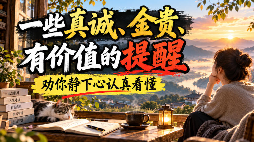 付费文章:一些真诚、金贵、有价值的提醒,劝你静下心认真看懂-副业网