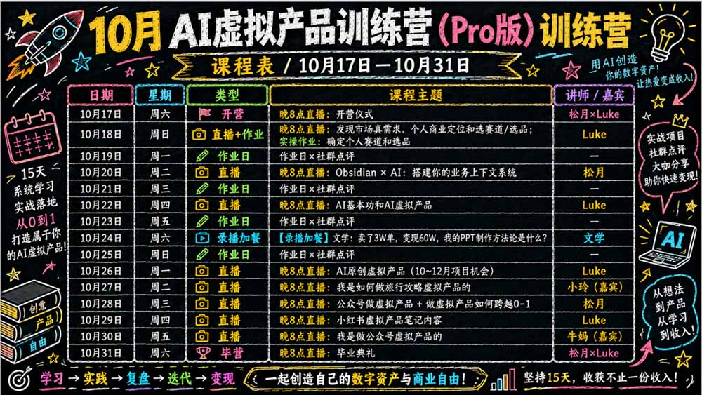 图片[4]-AI虚拟产品10月训练营(Pro版-副业网