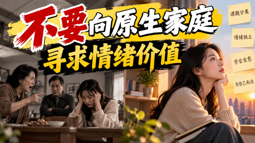 某公众号付费文章：不要向原生家庭寻求情绪价值-副业网