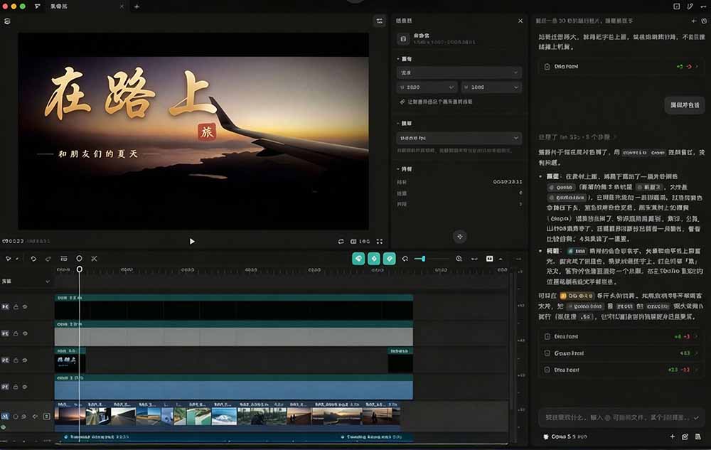 图片[6]-我跪下来了！不会剪辑也能做短视频宣传片？ AI 一键把素材变成完整视频，真是神奇，OpenFilm 超省事-副业网